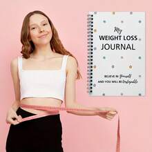 Fitness Diary Planner - Ultimate Fitness & Weight Tracker | Weekly Workout, Diet & Habit Management, Daily Motivation & Progress Tracking