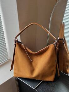 Bolso cruzado de moda para mujer, nuevo bolso de hombro de alta gama - Marrón - Ver 7