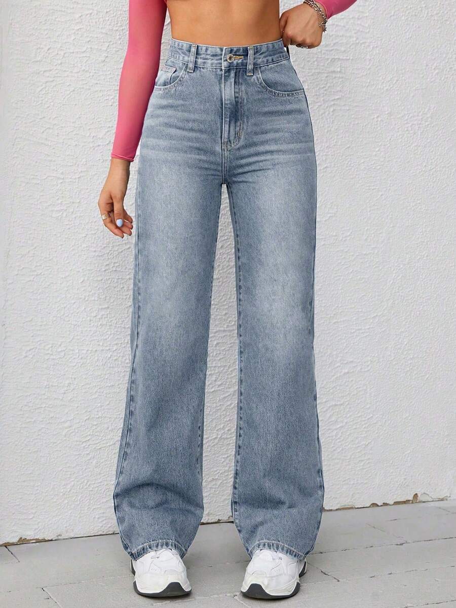 Women Jeans - Light Wash - View 1