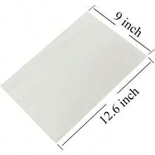 2025 PRODUCT Edible Glutinous Rice Paper Candy Coated Wrapping Paper50 Count Edible Wafer Paper Cake Decorations 9"X12.6" Rice Starch Sheets For Homemade Candies And Food Packaging