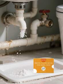 2pcs Drain Cleaner Powder, Household Kitchen & Bathroom Drain Clog Remover - Powdery - View 2