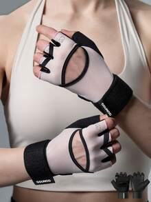 GOUNOD 健身护掌，男女适用，轻质健身手套，适合举重、骑自行车、锻炼、训练、引体向上和划船。