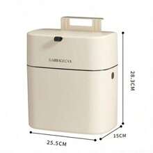Creative Wall Mounted Hanging Trash Can Bin For Kitchens Cabinet Door With Lid Kitchen Trash Bins Garbage Can Home - Hook - View 5