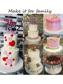 1pc (6/8/10/12 Inch) Round White Cake Boards, Cake Board Base,For Bakery Baking, Cake DIY, Desserts, Wedding Celebrations, Birthday Parties, Snacks, Cupcake Display Trays, Themed Parties,Wedding Party - Multicolor - View 7