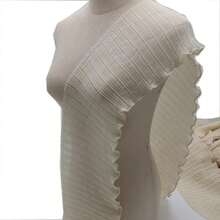 1 Yard Ruffled Lace Trim, Chiffon Fabric, 17cm Wide, Suitable For Garment Extension And Craft Sewing - Multicolor - View 6