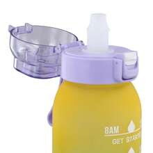 SimpleCupRealm 1pc Flavored Water Bottle 650ML Gym Fitness Bottle With 1 Flavour Pods Air Water Up Bottle Air Starter Up Set Water Cup For Sport Straw Water Bottle 0 Sugar 0 Calorie Suitable Christmas Gift Drinking Water Bottle, Valentine's Day Gift, Birthday Gift 