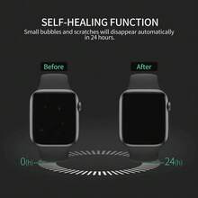 OUKNOEO Hydrogel Screen Protect Film Compatible With Apple Watch S11 10 9 8 7 5 6 SE 3 2 Series Compatible With IWatch Ultra 3 2 49MM 42MM 40MM 41MM 44MM 45MM 38MM 46MM Series TPU Clear Film