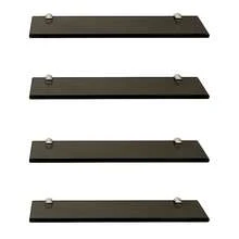 Combo 4 Shelves 10x30 Glass - Smoked - View 2