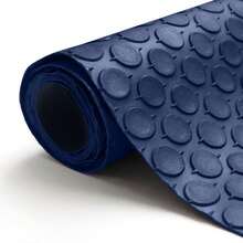 VINILMAX Piso Antiderrapante Resistente de 140 cm de Ancho x 100 cm de Largo | Antideslizante, Textura Rugosa, Soporte Non Woven, Fácil de Instalar | Ideal para Pasillos, Escaleras, Bodegas, Coches, Gimnasios, Talleres - Azul Marino - Ver 2