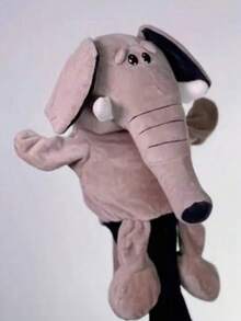 غطاء رأس نادي الغولف من القماش المخملي بتصميم كرتوني للحيوانات، قطعة واحدة، غطاء واقي لنادي الغولف، مصنوع من قماش الفلانيل متعدد الألوان، مناسب للاعبي الغولف، إكسسوارات الغولف، جذاب