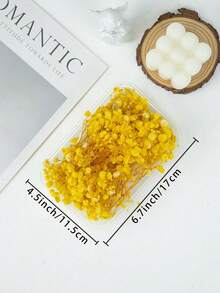 1/6 Box Mini Dried Baby's Breath Flowers, Bulk Bouquet Natural Gypsum Flowers For Wedding Wreath, Bridal Shower, Home Vase Decor, Card Making DIY - Pink Crystal Grass - View 8