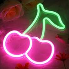 1pc Romantic Neon Light Wall Decor LED Lamp, Battery Or USB Powered, For Room Wall Decor, Tabletop Decor, Wedding Anniversary Party Supplies, Girls Gift, Birthday Gift, Mother's Day Gift (Batteries Not Included) - Multicolor - View 21