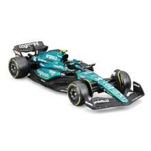 Burago 1/43 F1 Aramco F1 Team AMR23 2025 #14 Fernando Alonso Alloy Car Die Cast Car Model  Racing Model Perfect Gift For Holiday Birthday Collection - AMR 23 #14 - View 8