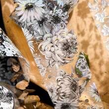 1 Roll 2M Vintage Decorative Tape, Creative Aesthetic Stickers, DIY Decorative Collage Craft Supplies, Holiday Gifts, Personalized Scrapbooking School Stationery