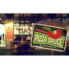 1PC Fresh Baked Goods Tin Sign,Cake Cream Ring Fresh Delicious Strawberry Fruit Food Chocolate Dessert Plate Vintage Metal Tin Signs For Cafes Bars Pubs Shop Wall Funny Retro Signs 8x12 Inch