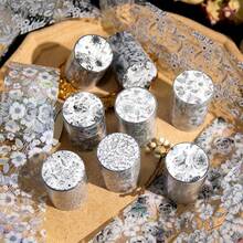 1 Roll 2M Vintage Decorative Tape, Creative Aesthetic Stickers, DIY Decorative Collage Craft Supplies, Holiday Gifts, Personalized Scrapbooking School Stationery