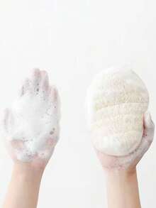 Bông tắm xơ mướp tự nhiên - Bông tắm tẩy tế bào chết dùng cho cơ thể và nhà bếp, phù hợp cho da nhạy cảm, bông tắm tái sử dụng, xơ mướp tự nhiên, sợi thực vật tự nhiên, không hóa chất (Sau khi nhận sản phẩm, vui lòng ngâm trong nước 2 phút để bông nở và mềm hơn) - Nhiều màu - Xem 10