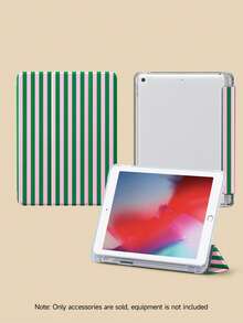 1 件粉色和绿色条纹/格子图案电子书保护套，兼容 Kindle Paperwhite 5/Kindle NK 11/iPad (A16) 11 英寸第 11 代 2025、iPad 10.2 英寸第 10 代，具有自动唤醒/睡眠功能，轻巧纤薄，可保护您的平板电脑/电子阅读器 - 彩色 - 查看 8