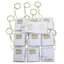 Holy Bible Keychain Souvenir 10 Pieces - Modelo 5 - 查看 1