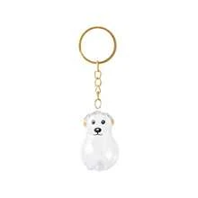 Transparent Pet Hair Storage Pendant, Golden Retriever, Corgi, Samoyed, Labrador Memorial Keychain, Dog Fur Collection Preservation Box, Heartwarming Creative Memorial Hanging Decoration Christmas Gift Ideas Bag Accessories Lanyards With Id Holder Car Accessories Bag Charms