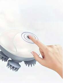 1 pièce Masseur électrique portatif rechargeable pour le cuir chevelu, fonction de vibration pour la relaxation, convient aux adultes et aux animaux de compagnie comme les chats et les chiens, 10 cadeaux de fête incluent la fête des mères, la fête des pères, etc.