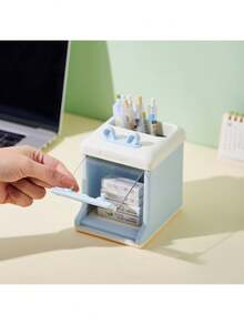 2 Stücke zufällige Aufbewahrungsboxen für Büromaterial