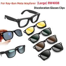 RayBan Meta Wayfarer Große RW4008 Brillengläser Clip Gläser Blendschutz Wayfarer Sonnenbrillen Gläser