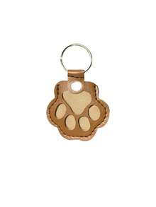 1pc Personalized Fashion Cat Paw Multi-Functional Keychain, Customizable Pet Memorial Hair Pouch, Supermarket Token Coin Storage Pendant, Gift For Pets, Family, Boyfriend/Girlfriend