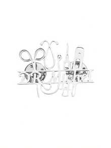 Broche de corazón de estetoscopio vintage personalizado, chapado en oro de 18K en acero inoxidable, Insignia con nombre personalizada para médicos, enfermeras, veterinarios, regalo ideal para profesionales médicos, presente de Acción de Gracias, Navidad y Año Nuevo (Individual, sin caja de regalo)