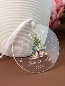 Personalised Christmas Tree Decoration, , Custom Gift, Christmas Ornaments,Personalized Tree Ornaments, Custom Name Ornament, First Christmas Ornament, , Christmas Gift,Personalized First Christmas Wedding Keepsake Custom Wedding Gift Newlywed Christmas Gift