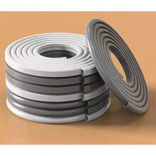 1 rollo de 1,5 cm x 2 m de canaleta decorativa para cables - oculta cables expuestos, gestión de cables suave y ordenada, evita riesgos de tropiezos, fácil instalación en superficie de piso, ahorro de espacio, tira protectora de cables duradera