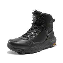 Botas Tácticas Militares para Hombre Botas de Senderismo Ligeras y Cómodas Vanguard - Negro - Ver 1