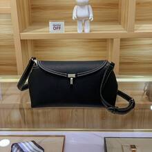 Sweden's Niche TOTEME With 2025 Spring And Summer New Fashion Light Luxury Shoulder Bag Soft Leather Commuter Woman Bag - Brown - View 6