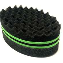 Magic Twist Hair Sponge, Barber Hair Brush Sponge, Styling Tool For Afro Curl, Coils, Dreadlocks - Red - View 23