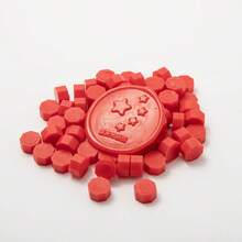 200 颗/包八角形封蜡珠，用于印章、手工制作卡片信封装饰、婚礼请柬、礼品包装、信封封口、派对请柬、剪贴簿、火漆封蜡珠 DIY - 多色 - 查看 7