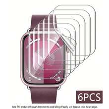 OUKNOEO Hydrogel Screen Protect Film Compatible With Apple Watch S11 10 9 8 7 5 6 SE 3 2 Series Compatible With IWatch Ultra 3 2 49MM 42MM 40MM 41MM 44MM 45MM 38MM 46MM Series TPU Clear Film