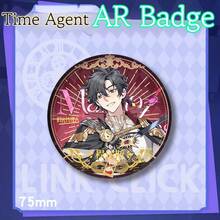 Insignă AR nouă 2025 - 1 buc - Periferic Agent Timp - Lu Guang - Cheng Xiaoshi - Qiao Ling - Liu Xiao - Venă - Insignă Personaj Principal - Proiecție Holografică AR - Cadou Perfect - Cadou de Ziua de Naștere - Cadou de Crăciun - Periferic Anime - Insignă - Cereale - Ornament - Baji - Pandantiv - Talism Sac Durere