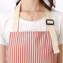 1pc Multipurpose Unisex Apron With Pockets, Suitable For Cooking In The Kitchen, Great For Men And Women, Ideal For Home Chefs, Butchers, BBQ Enthusiasts And Restaurants, Available In Black Or Grey - Multicolor - View 6