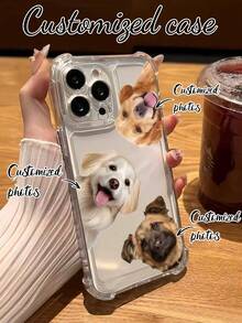 1个可定制宠物照片手机壳,背景可移除,TPU透明材质,高清UV印刷,防震保护,兼容苹果Series 17Air/16promax/16pro/15promax/14promax/13promax/13pro/15pro和/A05/A04/A11/A24/A25/A26/A33/A12/A13/A14/A15/A52/A54/A55/S23Ultra/S24Ultra/A52S/13C/A15/荣耀X6A/X7B/X8B/X6/SAM/以及红米手机,适合个性化定制、日常使用或送礼,国际版,非国内版。 - 無色 - 查看 4
