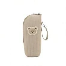 Cartoon Bear Insulated Milk Bottle Bag, Portable Bottle Holder For Stroller - 22*8*7 - View 6