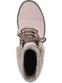 Women's Hiking Style Boot - Duena - Pale Pink/Fabric/Fleece - View 5