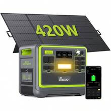FOSSiBOT F2400 Portable Power Station 2400W (4800W Peak),2048Wh LiFePO4 Battery With 420W Solar Generator 1100W AC & 500W Solar Charging,APP Control, 1.5H Fast Charging,For Home,RVs - 查看 1