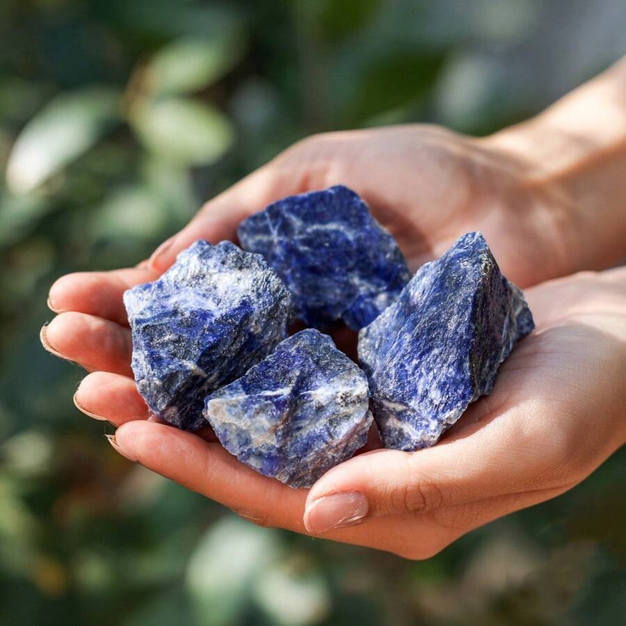 Bulk Natural Raw White Turquoise Rough Stones - Vibrant Purple & White Marbled Crystal Specimens For Jewelry Making, Tumbling, Cabbing, DIY Crafts, Aquarium Decor, Vase Fillers - Unique Holiday Gifts For Women & Girls, Jewelry Making Supplies, Craft Supplies, Polished Finish Rocks, Tumbled Stones