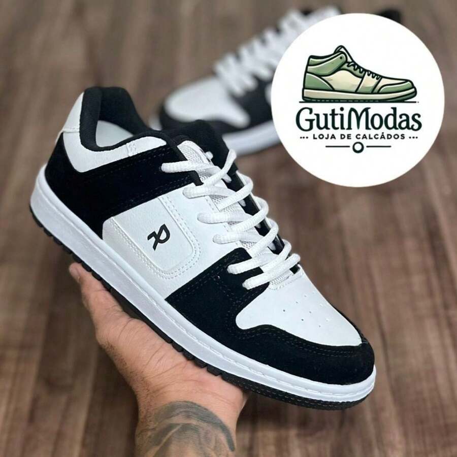 RAYRA SHOES MANTECA 4 MEN'S AND WOMEN'S TENNIS SHOES ADULTS AND CHILDREN - 黑與白 - 查看 1