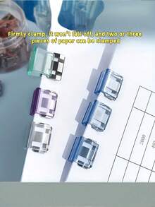 12个装隐形裤夹，可缩短裤腿，防止裤腿拖地。隐形纽扣开合，无缝设计，防止裤腿拖地。适用于牛仔裤和长裤。 - 彩色 - 查看 3