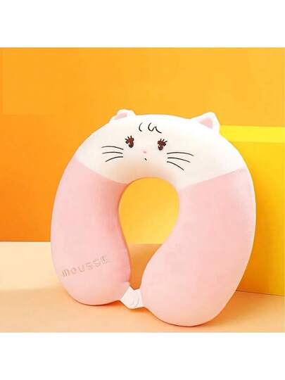 Mikko Series Memory Foam Cartoon Shaped Kussen Can Be Removable Washed To Protect The Cervical Vertebrae Nap Neck Student Office Animation Home Travel view 5