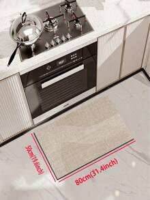 [HOT!!!] 1 tấm thảm sàn nhà bếp bằng gel silica, họa tiết tuyến tính tối giản, phong cách sang trọng, thảm nhà bếp chống mỏi có đệm, độ dày khoảng 3mm, thấm nước, thích hợp cho nhà bếp, phòng tắm, lối vào, phòng giặt ủi - Nhiều màu - Xem 15