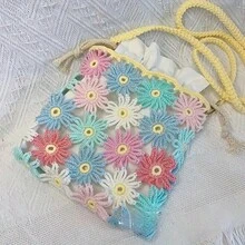 1 pieza de hilo para tejer a mano de grosor medio-fino, suave para prendas de uso cercano, hilo uniforme y firme, con buen moldeado, transpirable, absorbente de sudor, duradero y sin deformación tras el lavado, material accesorio multiusos, apto para principiantes, suministro esencial para manualidades de tejido a mano - Multicolor - Ver 3