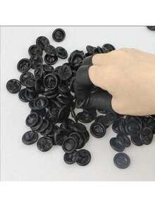 20pcs/100pcs Latex Finger Cots, Disposable Powder-Free Beauty Tattoo Embroidery Finger Cots, Dust-Free Anti-Static Finger Cots, Labor Protection Finger Cots - Multicolor - View 8