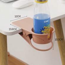 Support organisateur de porte-gobelet de bureau, porte-gobelet à pince pour bureau, dortoir, bureau, bureau d'ordinateur